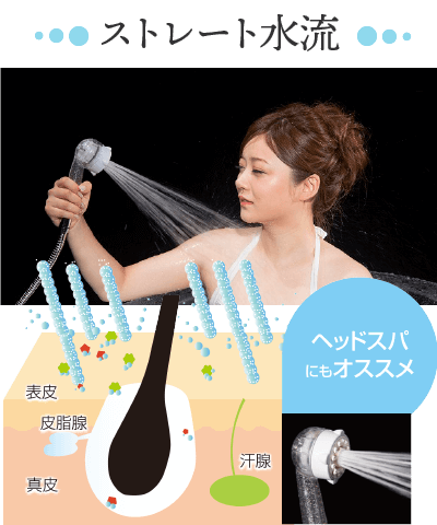 ミラブル正規品シャワーヘッド(取り付けアダプター無料プレゼント中 